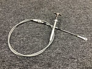 565-709-1 Cessna T337G Forward Pressurization Control Cable (Length: 63-1/2")