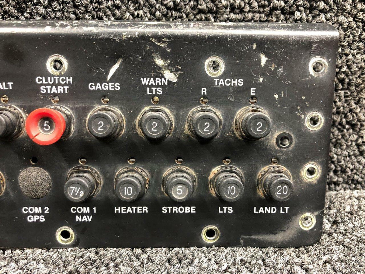 B490-2 Mechanical Products Push Button Circuit Breaker Panel Assembly