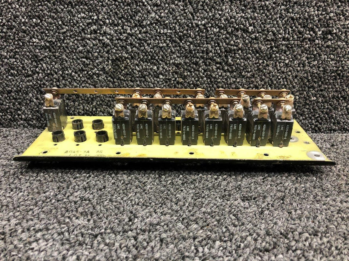 B490-2 Mechanical Products Push Button Circuit Breaker Panel Assembly
