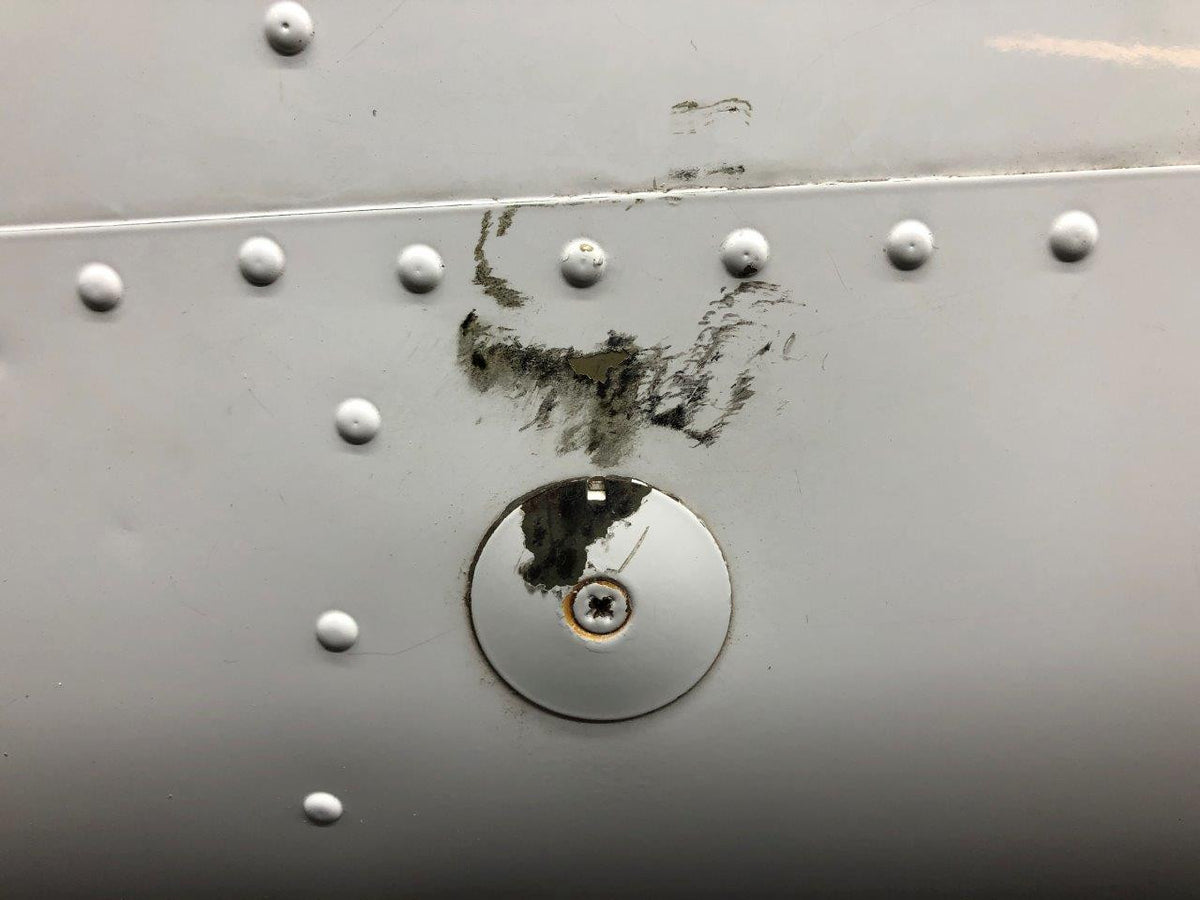 96-630000-606 Beechcraft 95-B55 Rudder Assembly (Minus Trim Tab) BAS Part Sales | Airplane Parts
