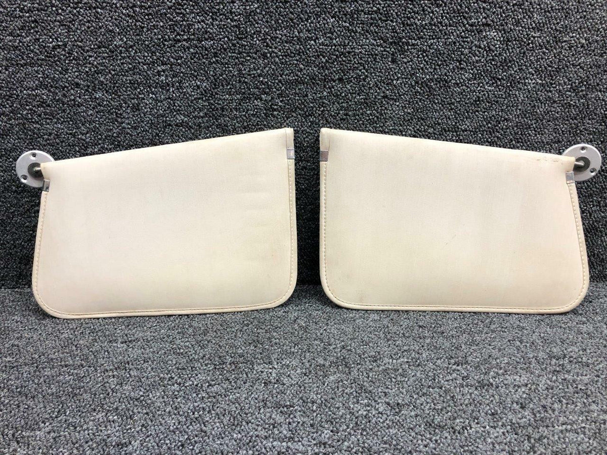 35-534079-604 Beechcraft 95-B55 Front Sun Visor Set LH / RH BAS Part Sales | Airplane Parts