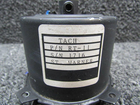 Stewart-Warner RT-11 Steward Warner Mechanical Recording Tachometer Hours 3719.62