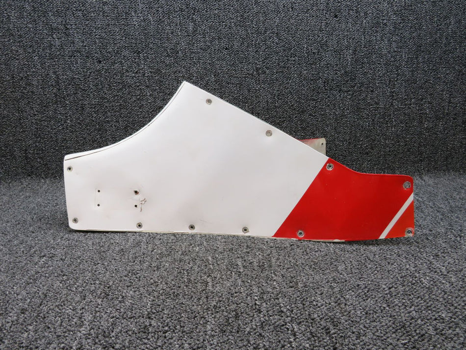 20404-000 Piper PA24-180 Stabilator Fin Fairing Assembly (White W/ Stripe)