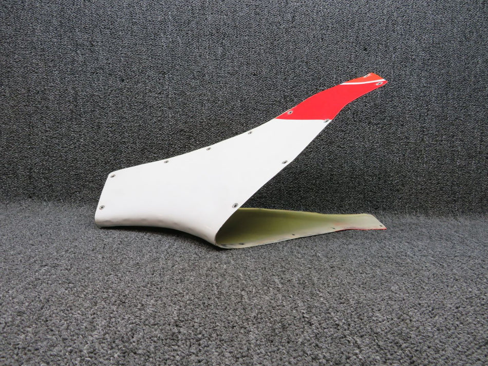 20404-000 Piper PA24-180 Stabilator Fin Fairing Assembly (White W/ Stripe)