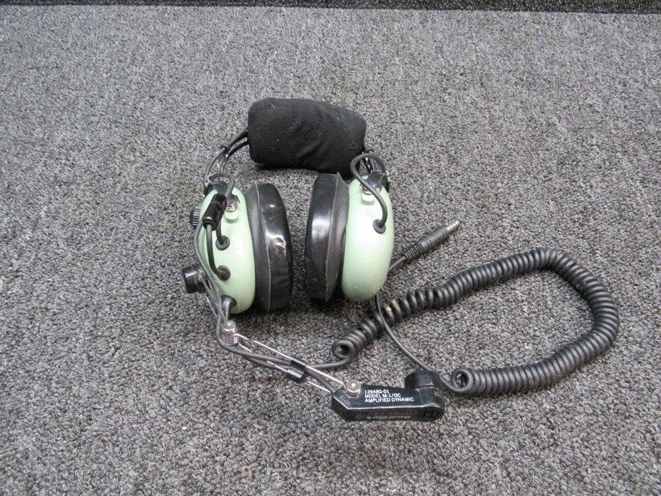 David Clark 12507G-13 MPN 71483 David Clark Headset W/ M-1/DC Microphone