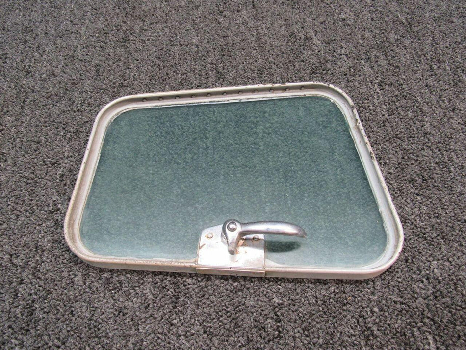 Cessna Aircraft Parts 1210041-1 Cessna 210 Storm Window Assembly Green Tint