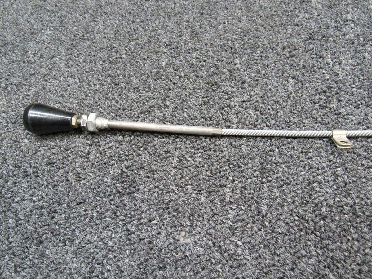 Mooney Aircraft Parts and Accessories 640257-021 Mooney M20J Cabin Air Distribution Control Cable Length 15-1/8