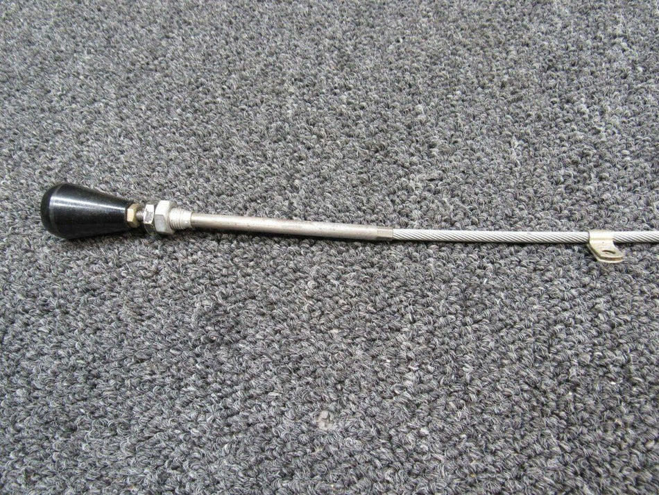Mooney Aircraft Parts and Accessories 640257-021 Mooney M20J Cabin Air Distribution Control Cable Length 15-1/8