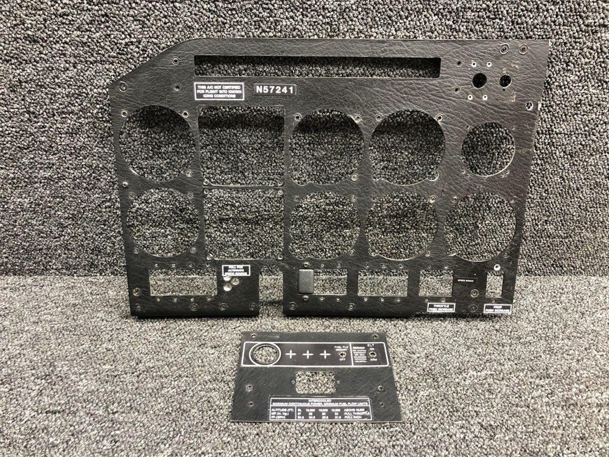 Mooney Aircraft Parts and Accessories 820206-501 Mooney M20K Instrument Panel Set Pilots Side