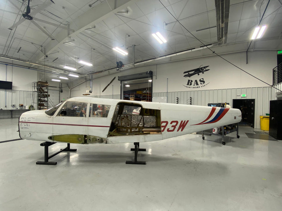 Piper Aircraft Parts Piper PA-32-260 Fuselage Assy W/ Airworthiness, Bill of Sale, Data Tag, and Log Books