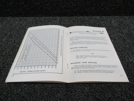 Cessna Aircraft Parts D519-13 1968 Cessna 177 and Cardinal Owners Handbook