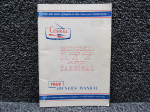 D519-13 1968 Cessna 177 and Cardinal Owners Handbook