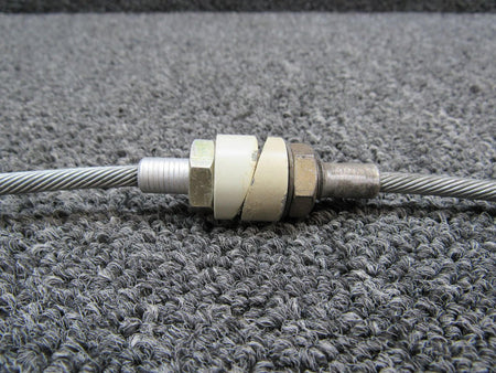 Mooney Aircraft Parts and Accessories 660226-025 Mooney M20M Vernier Mixture Control Cable Assembly Length 45-1/4