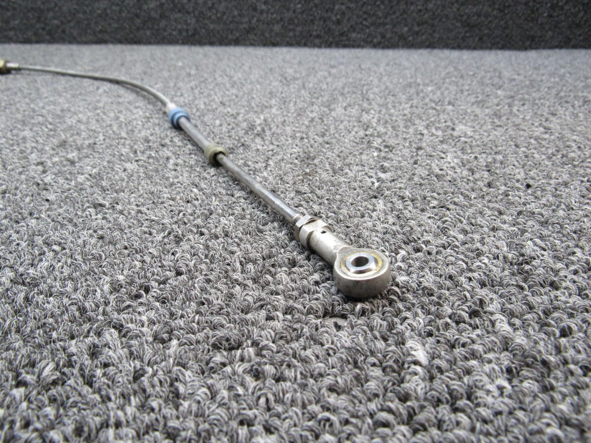 Mooney Aircraft Parts and Accessories 660226-025 Mooney M20M Vernier Mixture Control Cable Assembly Length 45-1/4