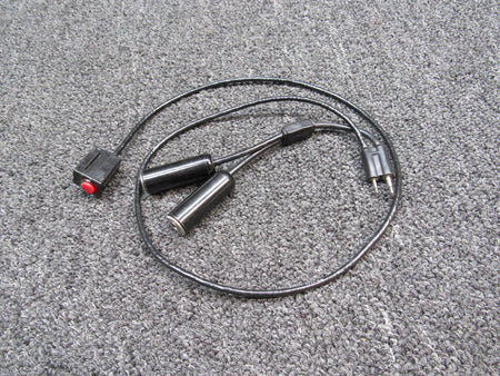Sigtronics Double Headset Y Adapter W/ Push to Talk Button