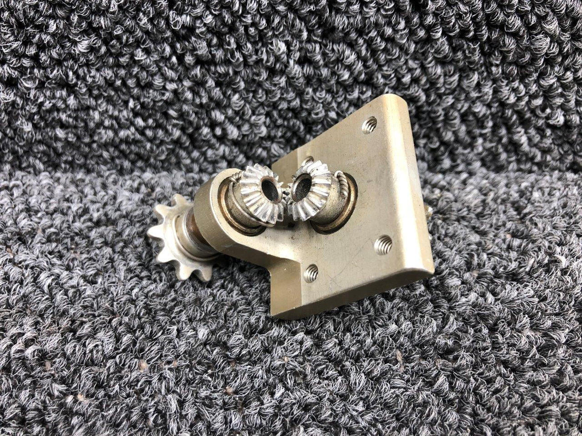 0861100-5 Cessna 310G Forward Rudder Trim Gear Support BAS Part Sales | Airplane Parts