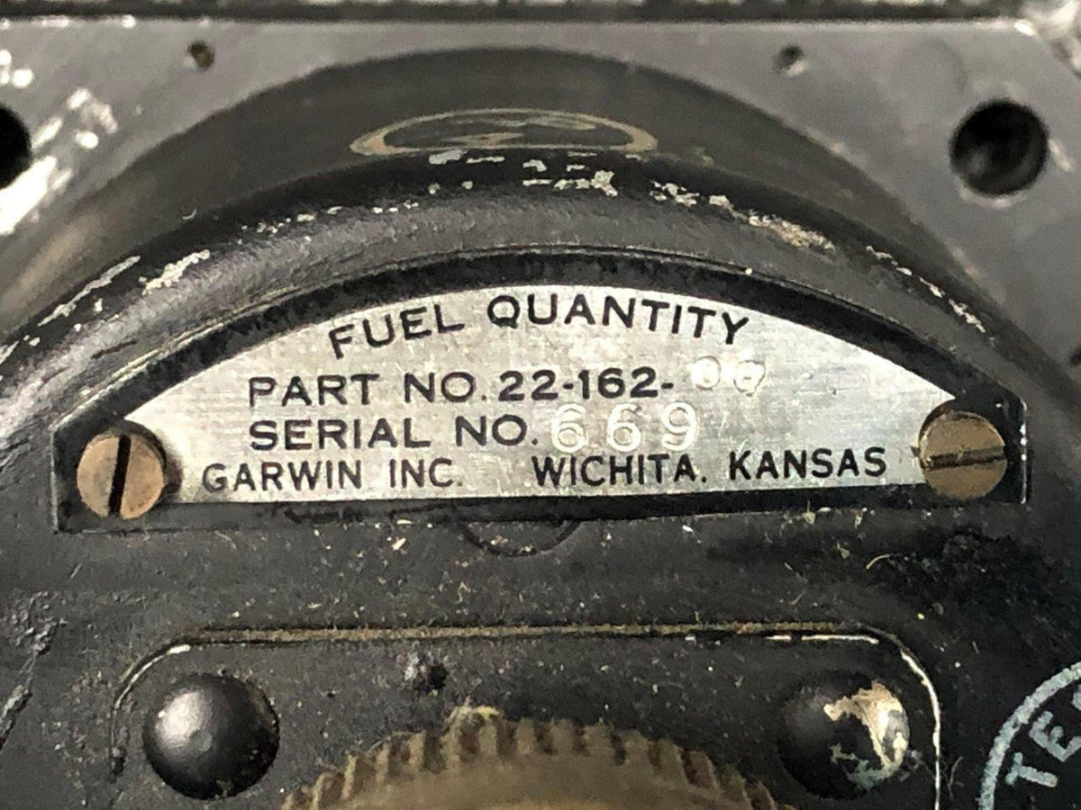 Garwin 22-162-08 Garwin Auxiliary Fuel Quantity Indicator