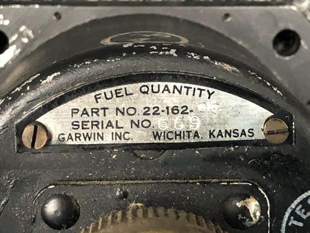 Garwin 22-162-08 Garwin Auxiliary Fuel Quantity Indicator