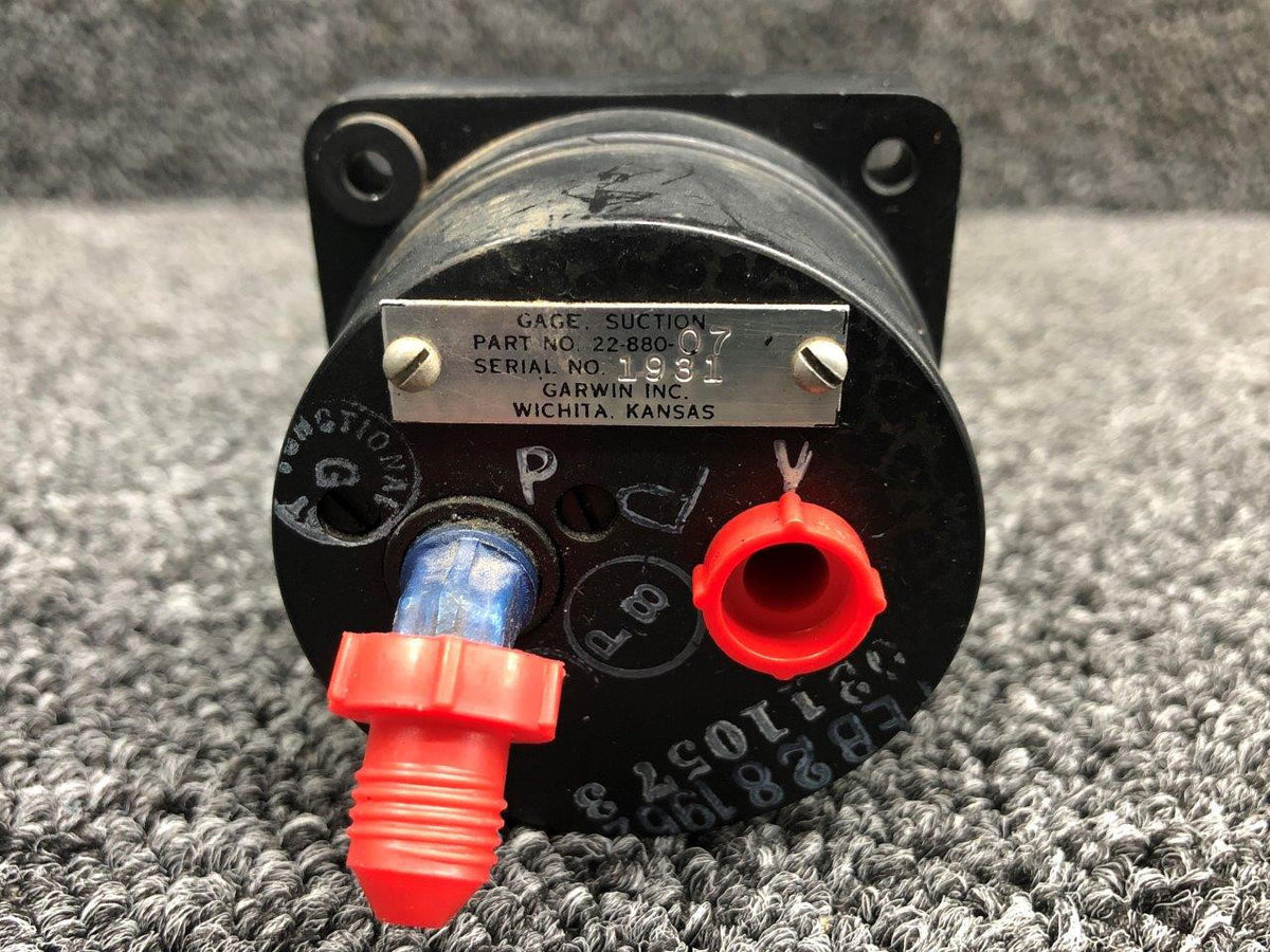 Garwin 22-880-07 Garwin Suction Gauge Indicator