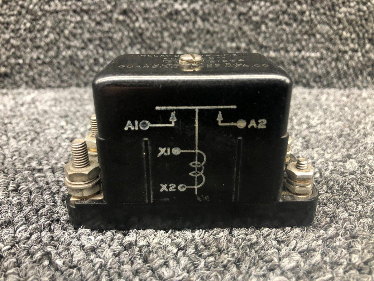 Guardian Electric AN-3320-1 Guardian Electric Relay Volts 24-28, Amps 25