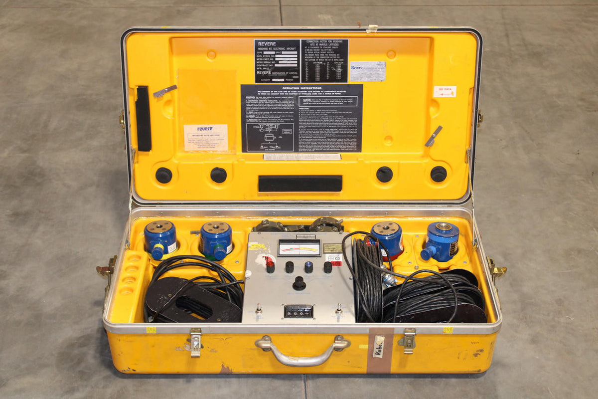 600544-04 Revere Electronic Weighing Kit W/ Load Cells and Connectors (SA) BAS Part Sales | Airplane Parts
