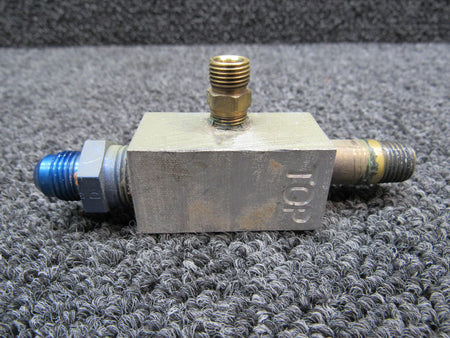 2-2164-1 Bellanca 7KCAB Fuel Check Valve Sub-Assembly LH BAS Part Sales | Airplane Parts
