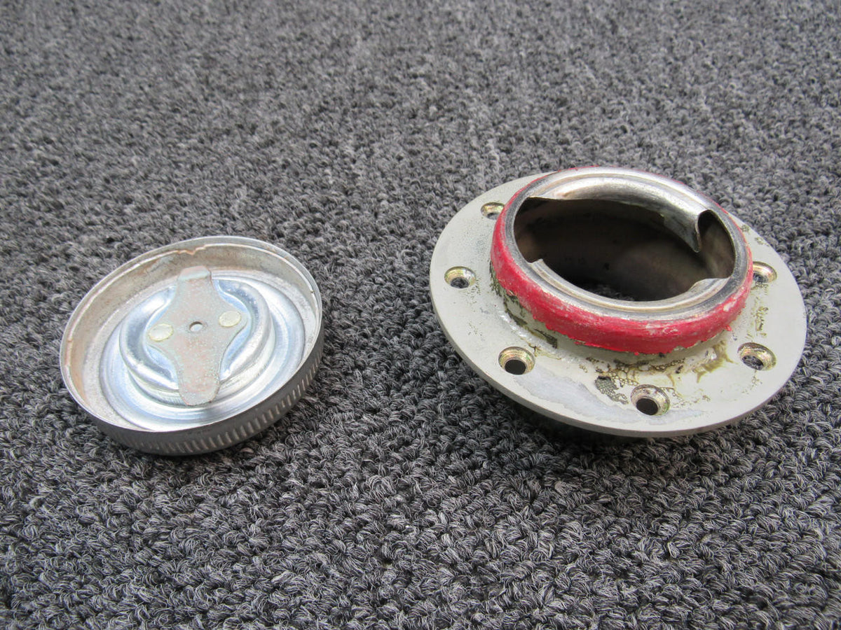 1-8768-5 Bellanca 7KCAB Fuel Cap and Adapter Assembly BAS Part Sales | Airplane Parts