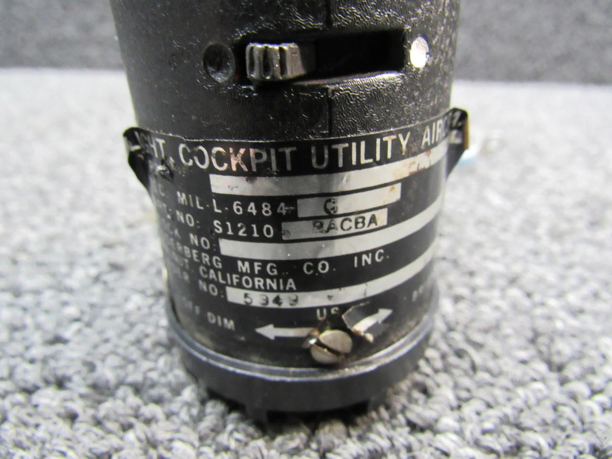Soderberg S1210-BACBA Soderberg Cockpit Flood Light Assembly