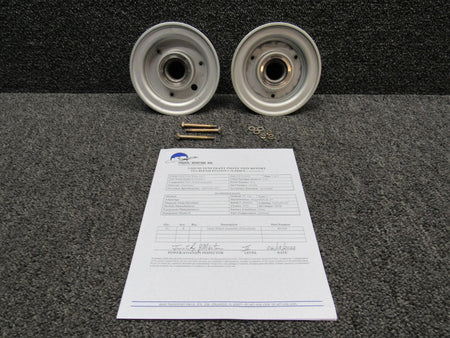 40-308 Cleveland 5.00-5 Main Wheel Assembly W/ Magnaflux & 8130-3 BAS Part Sales | Airplane Parts
