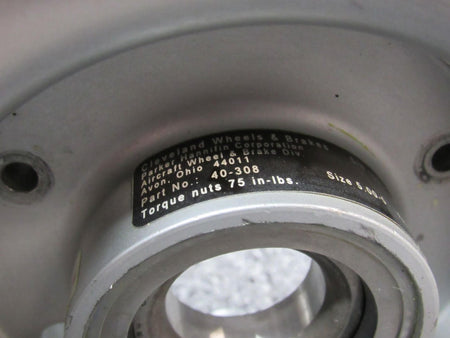 Cleveland 40-308 Cleveland 5.00-5 Main Wheel Assembly W/ Magnaflux and 8130-3