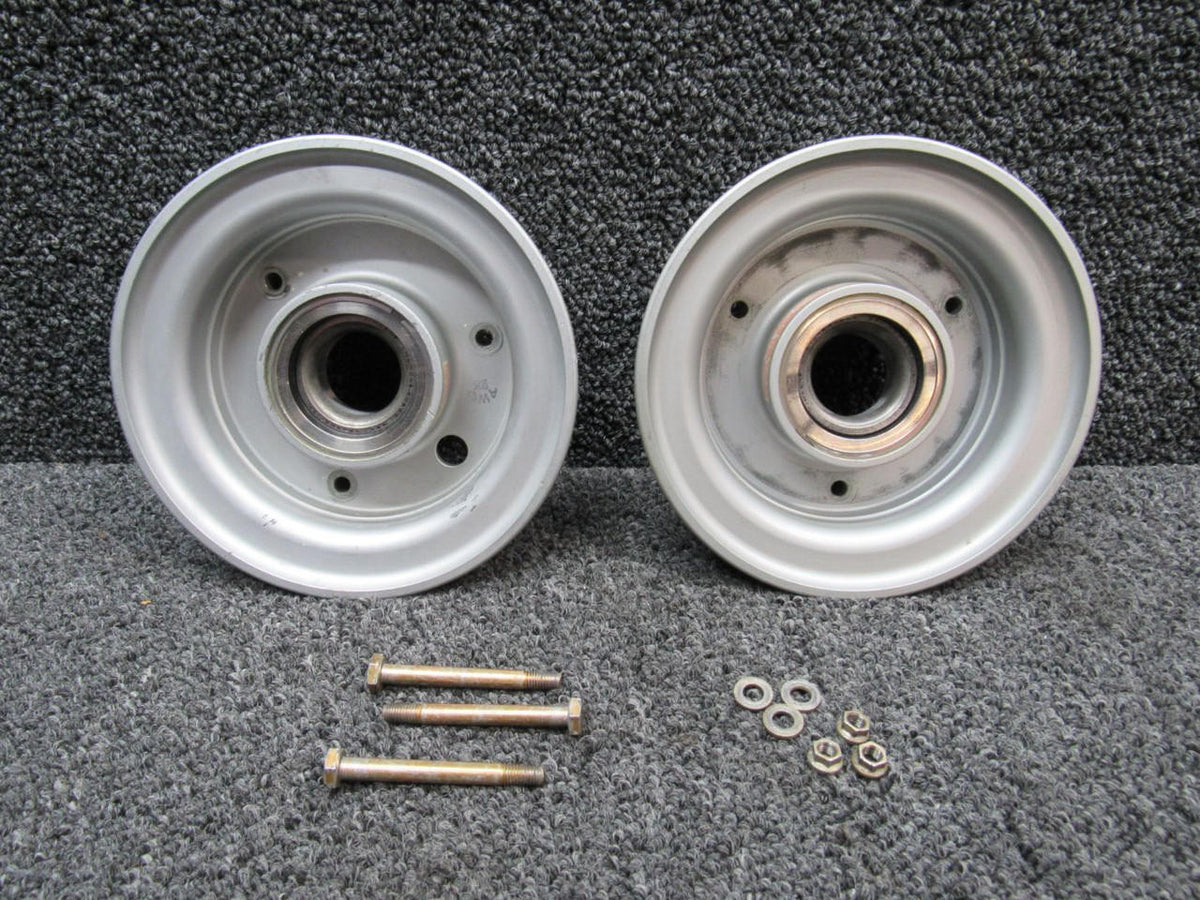 Cleveland 40-308 Cleveland 5.00-5 Main Wheel Assembly W/ Magnaflux and 8130-3
