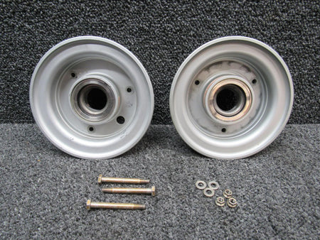 Cleveland 40-308 Cleveland 5.00-5 Main Wheel Assembly W/ Magnaflux and 8130-3
