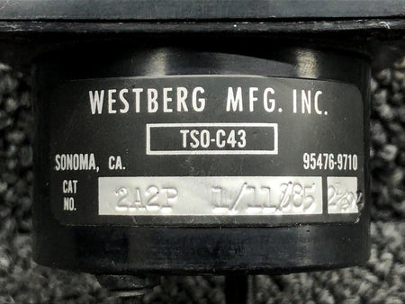 Westberg 2A2P Westberg Exhaust Gas Temperature Indicator W/ Probe