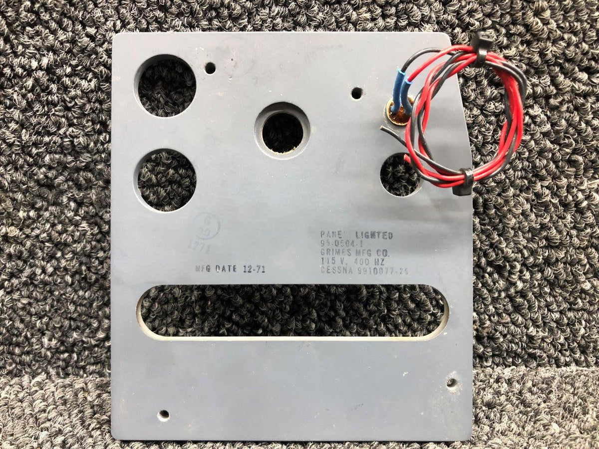 Grimes 95-0504-1 ALT 9910077-29 Grimes Lighted Panel