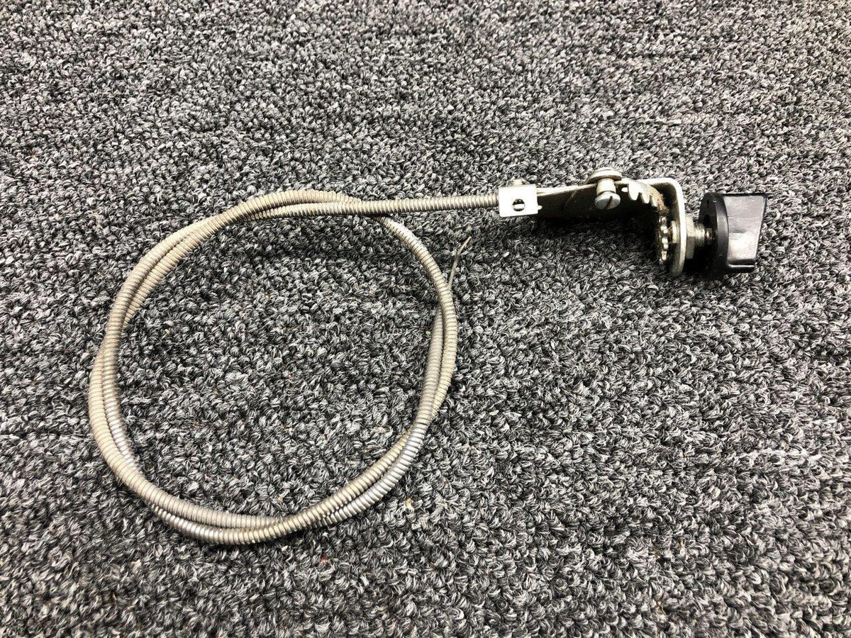 Cessna Aircraft Parts 0813501-17 / 0813534-5 Cessna 310Q Defrost Control Cable Length 30-3/4