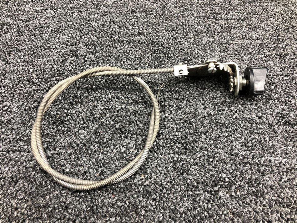 Cessna Aircraft Parts 0813501-17 / 0813534-5 Cessna 310Q Defrost Control Cable Length 30-3/4