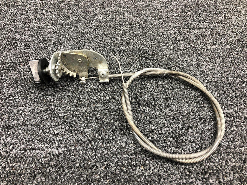 Cessna Aircraft Parts 0813501-17 / 0813534-5 Cessna 310Q Defrost Control Cable Length 30-3/4