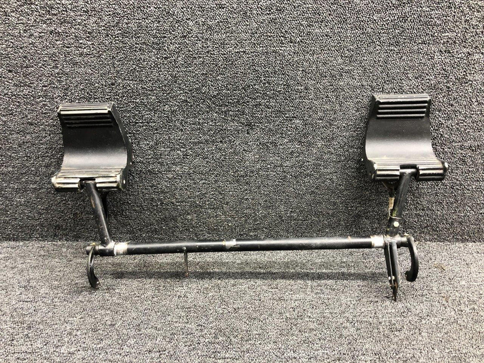 Cessna Aircraft Parts 0813018-15, 0861706-1 Cessna 310Q Rudder Pedal Torque Tube LH w Pedals and Links