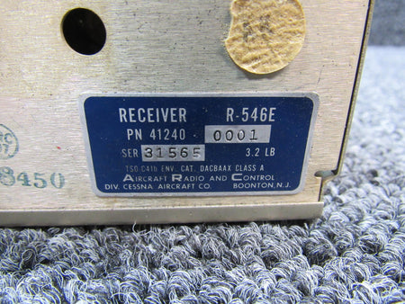 41240-0001 ARC R-546E Receiver W/ Mods (Volts: 28) (CORE) BAS Part Sales | Airplane Parts