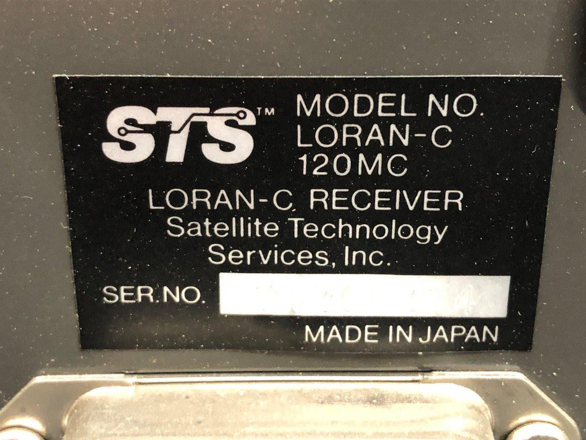 STS C120MC STS Loran-C Receiver Radio W/ Mounting Tray