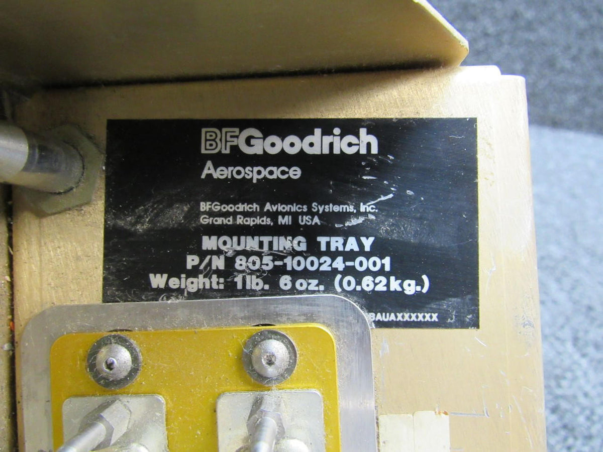 BF Goodrich / Aerospace 805-10024-001 BF Goodrich Aerospace Mounting Tray