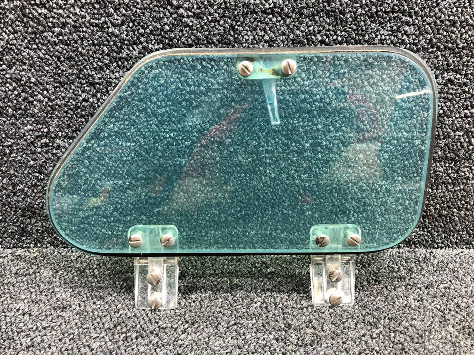 35-410291-219 (USE: 002-430052-13) Beechcraft E-55 Storm Window AssY W/ Hinges
