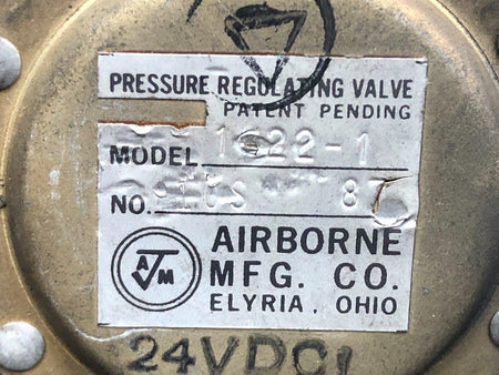 1H22-1 Airborne Pressure Regulating Valve Assembly BAS Part Sales | Airplane Parts