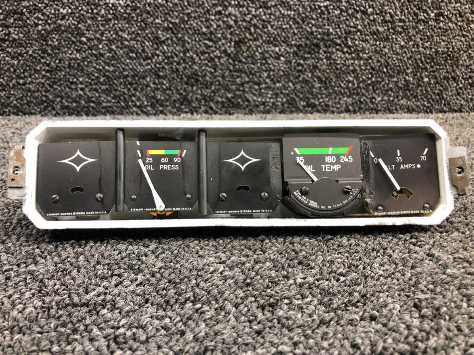 95241-011 Piper PA32-300 Engine Instrument Cluster Gauge (12V)
