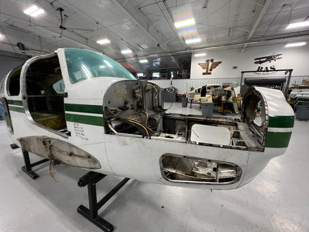 Beech 35 Fuselage Assy W/ Bill of Sale, Data Tag and Log Books BAS Part Sales | Airplane Parts
