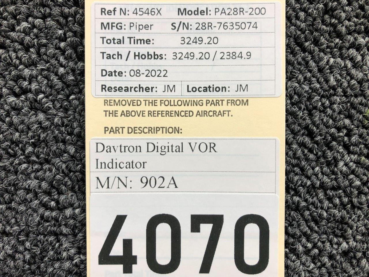 Davtron 902A Davtron Digital VOR Indicator