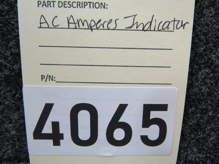 AC Products AC Ammeter Indicator | BAS Aircraft Salvage & Airplane Parts