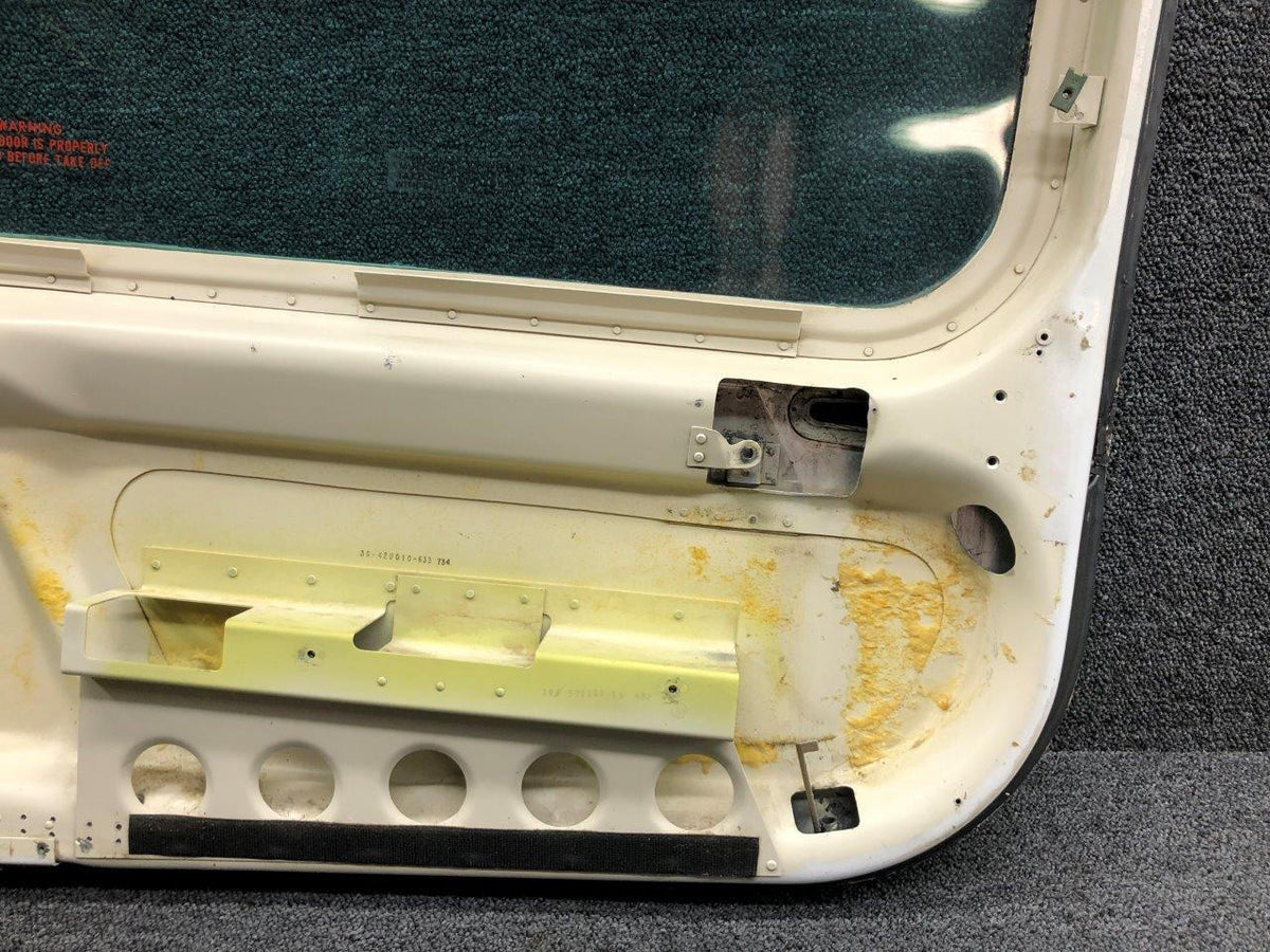 Beechcraft Parts 36-420010-47 Beechcraft F33A Cabin Door Structure Assembly Tinted Glass