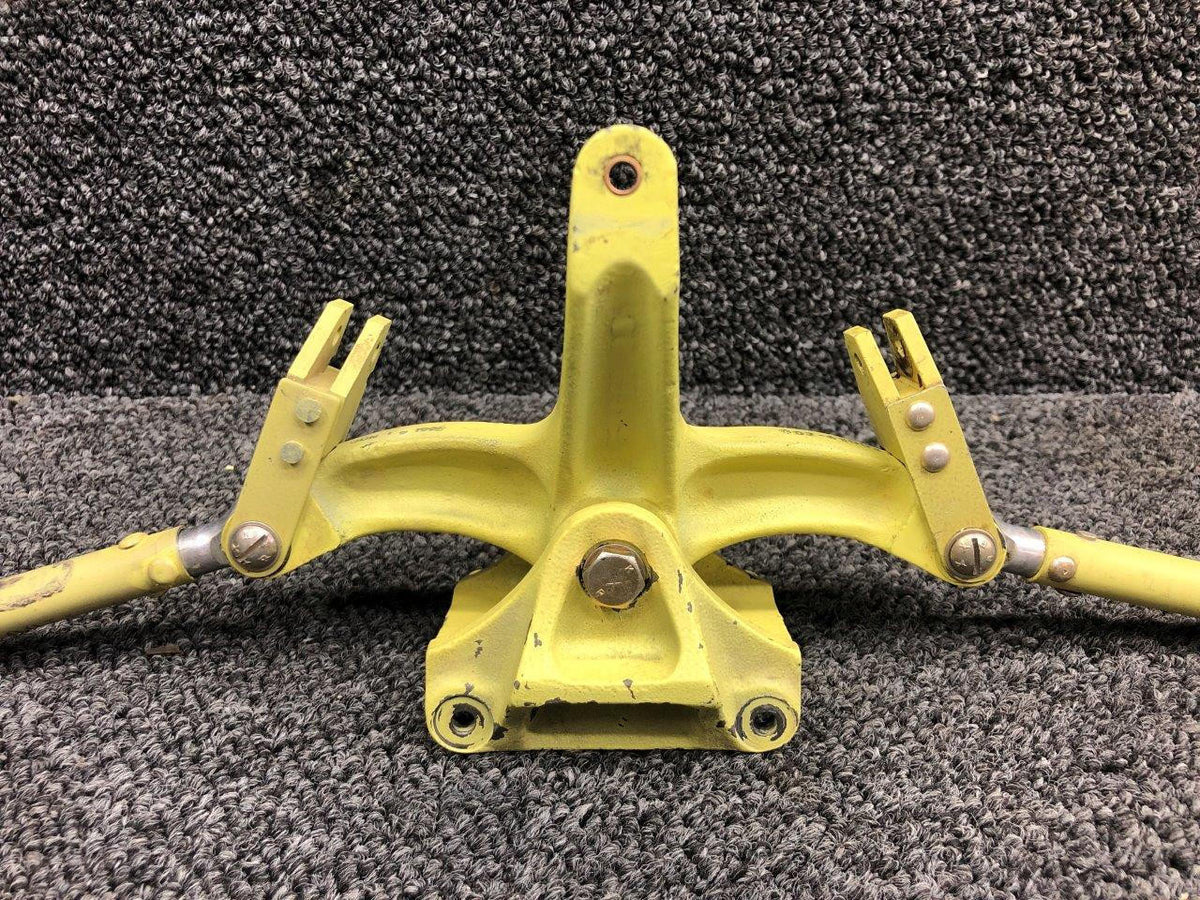 Beechcraft Parts 002-410039-3 / 002-410056-1 Beech F33A Rudder Pedal Bellcrank LH W/Support, Rods