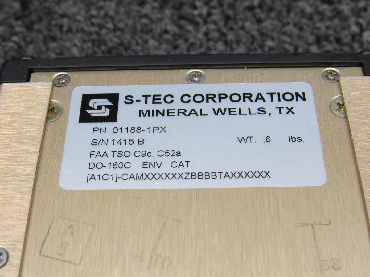 S-Tec 01188-1PX S-Tec 55X Mode Annunciator Volts 28